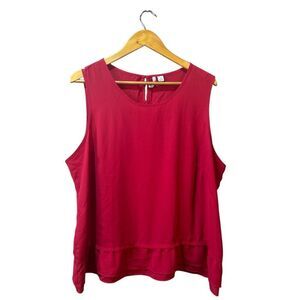Elle Women’s XXL Red Pink Tank Top